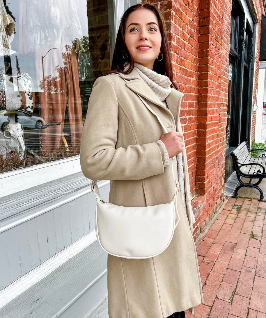 Belloria Vegan Leather Crossbody Bag