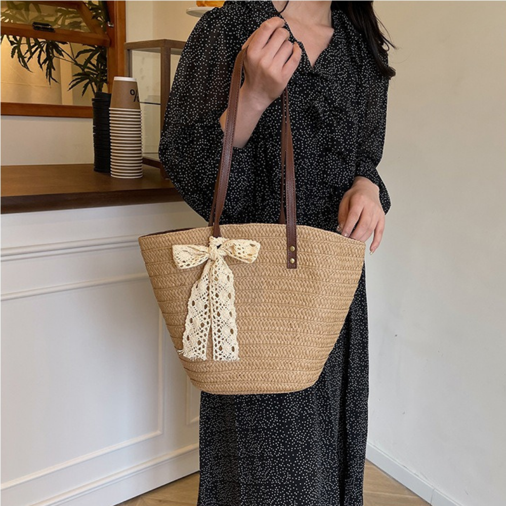 Quintilla Woven Shore Tote Bag