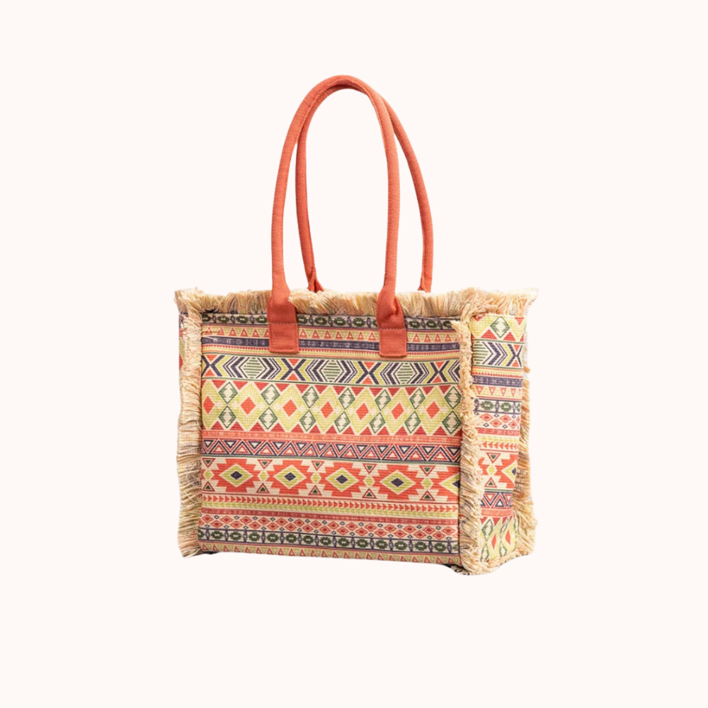 Flora Floral Print Tote Bag