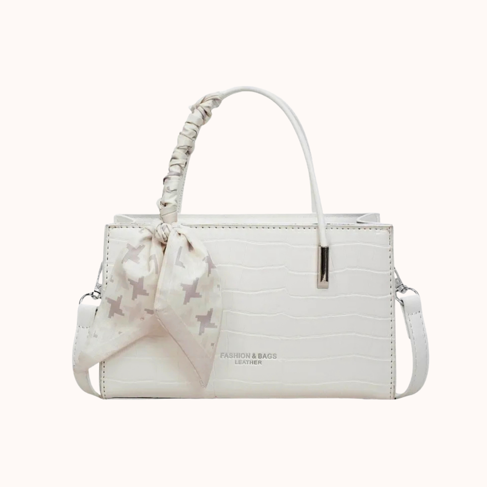 Novera Croc-Embossed Mini Shoulder Bag