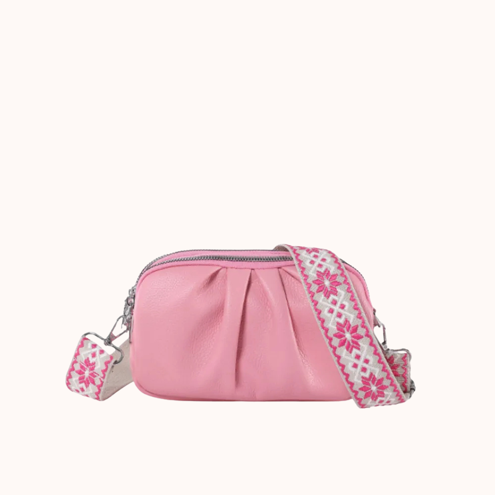 Saméria Vegan Leather Crossbody Bag