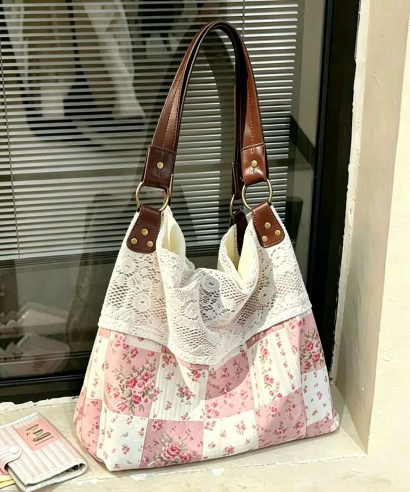 Nivoria Polka Dot Shoulder Bag