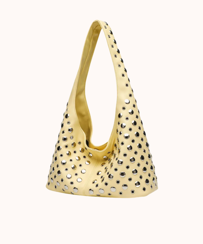 Heloise Vegan Leather Hobo Bag