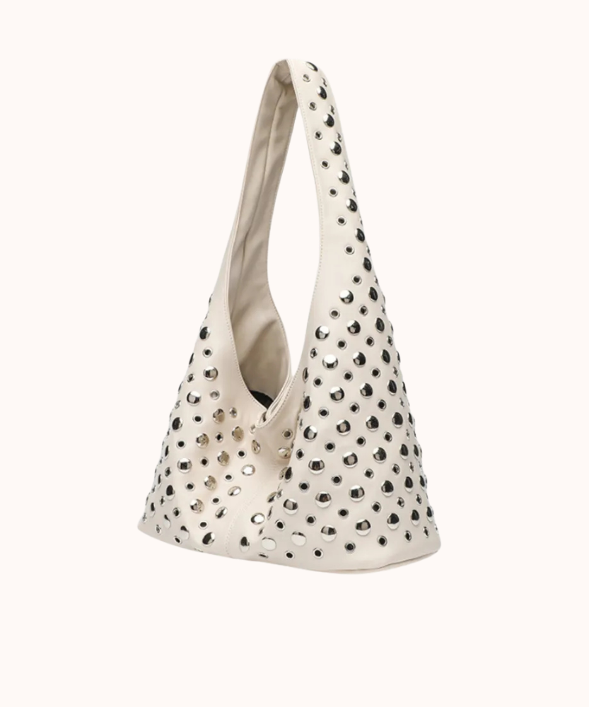 Heloise Vegan Leather Hobo Bag