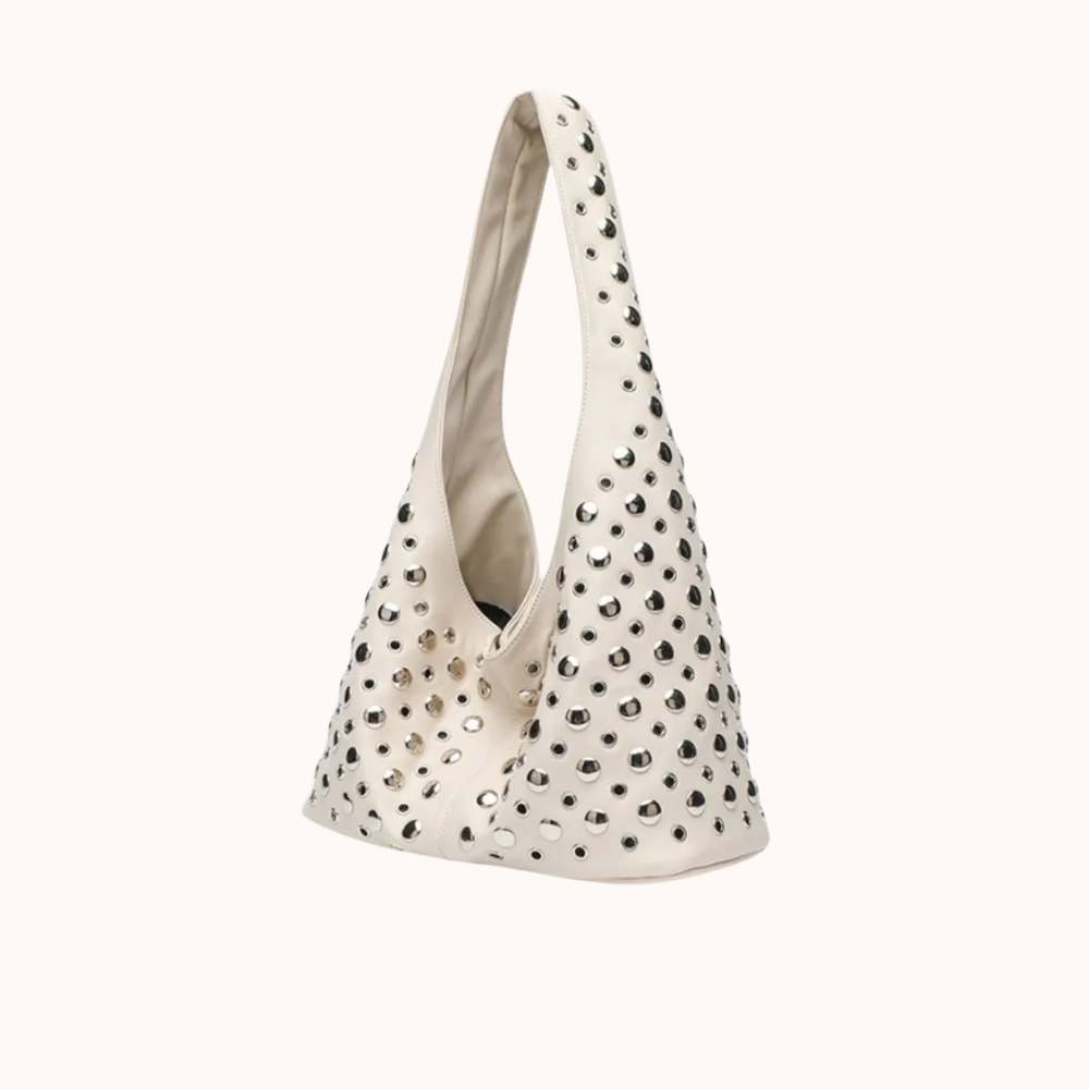 Heloise Vegan Leather Hobo Bag