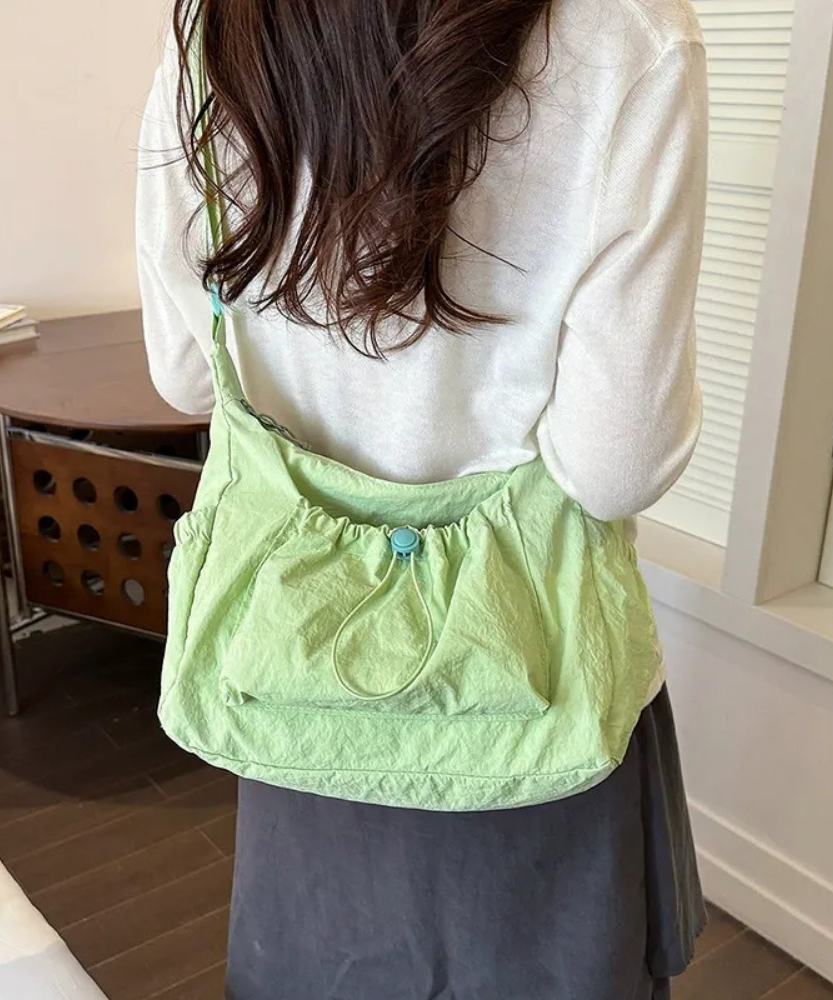 Thalara Ruched Shoulder Bag