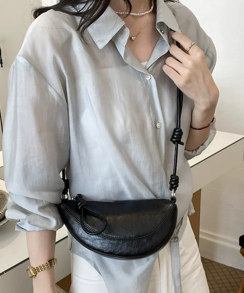 Cyralie Metallic Shoulder Bag