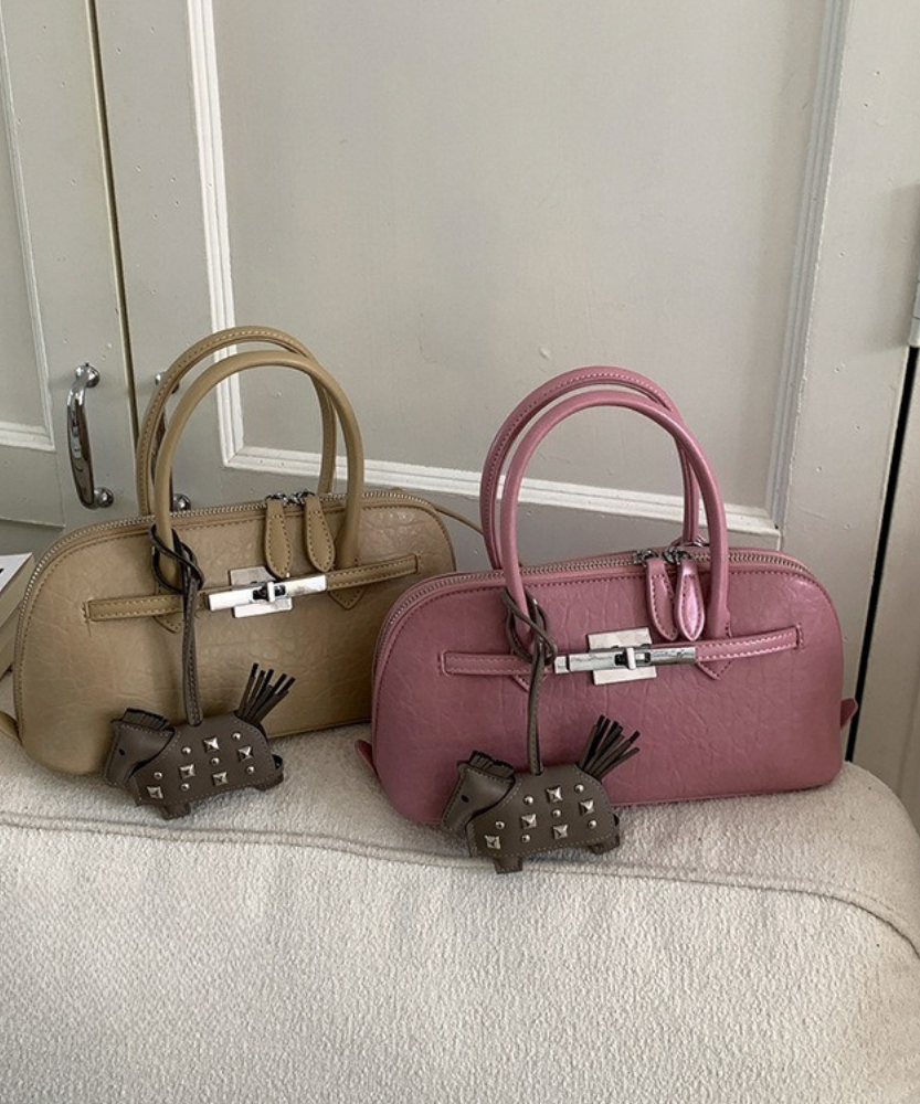 Bertille Lock Detail Mini Handbag