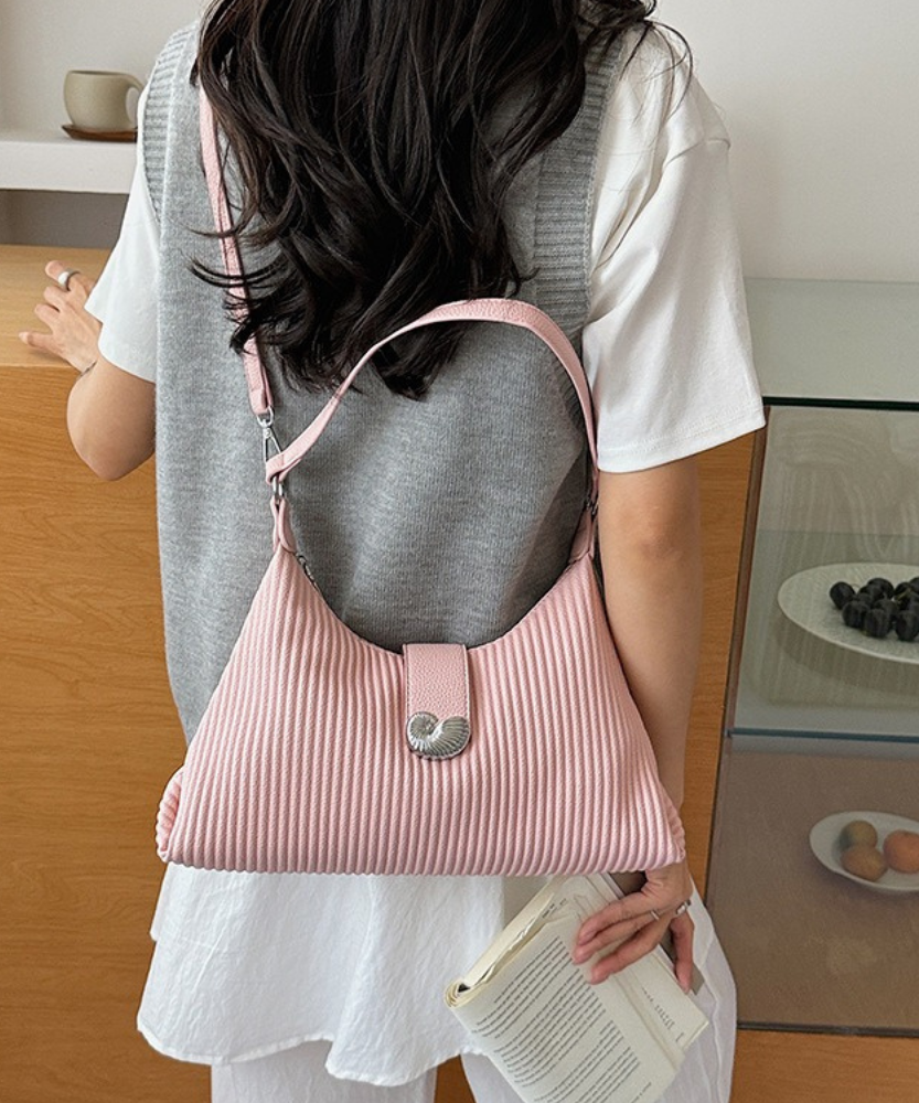 Vanthea Pleated Shoulder Bag