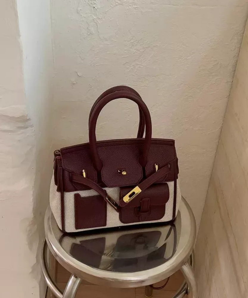 Ambrisa Pocket Satchel Bag