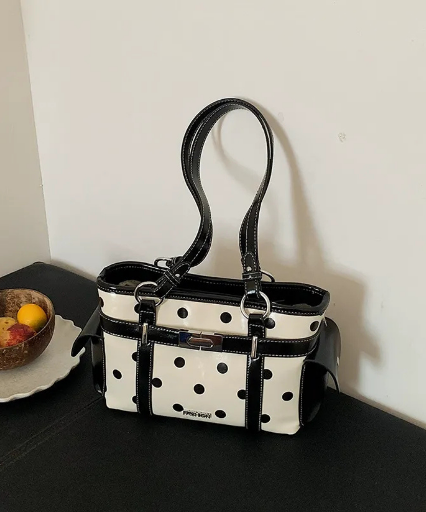 Picotéa Polka Dot Shoulder Bag