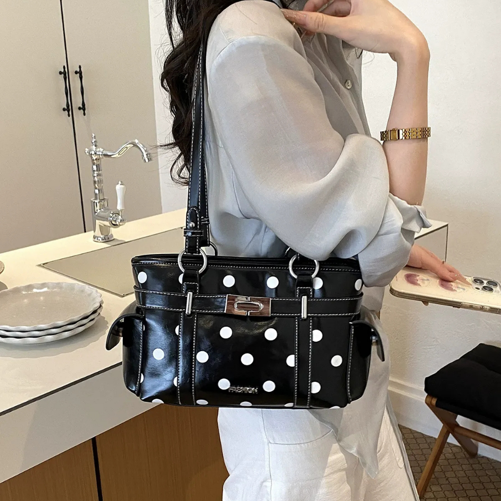 Picotéa Polka Dot Shoulder Bag