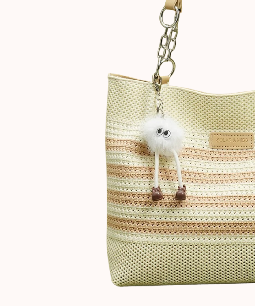 Vivelle Woven Tote Bag