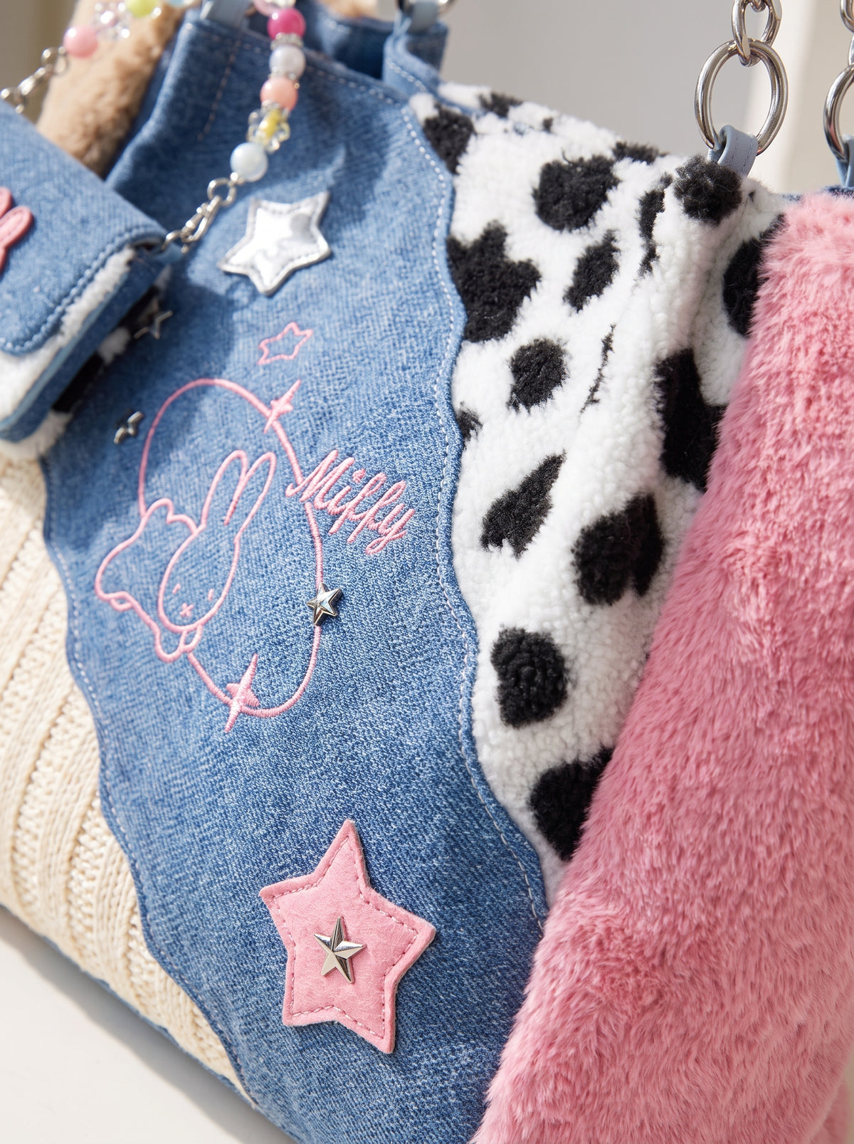 Jigsaw Denim Shoulder Bag