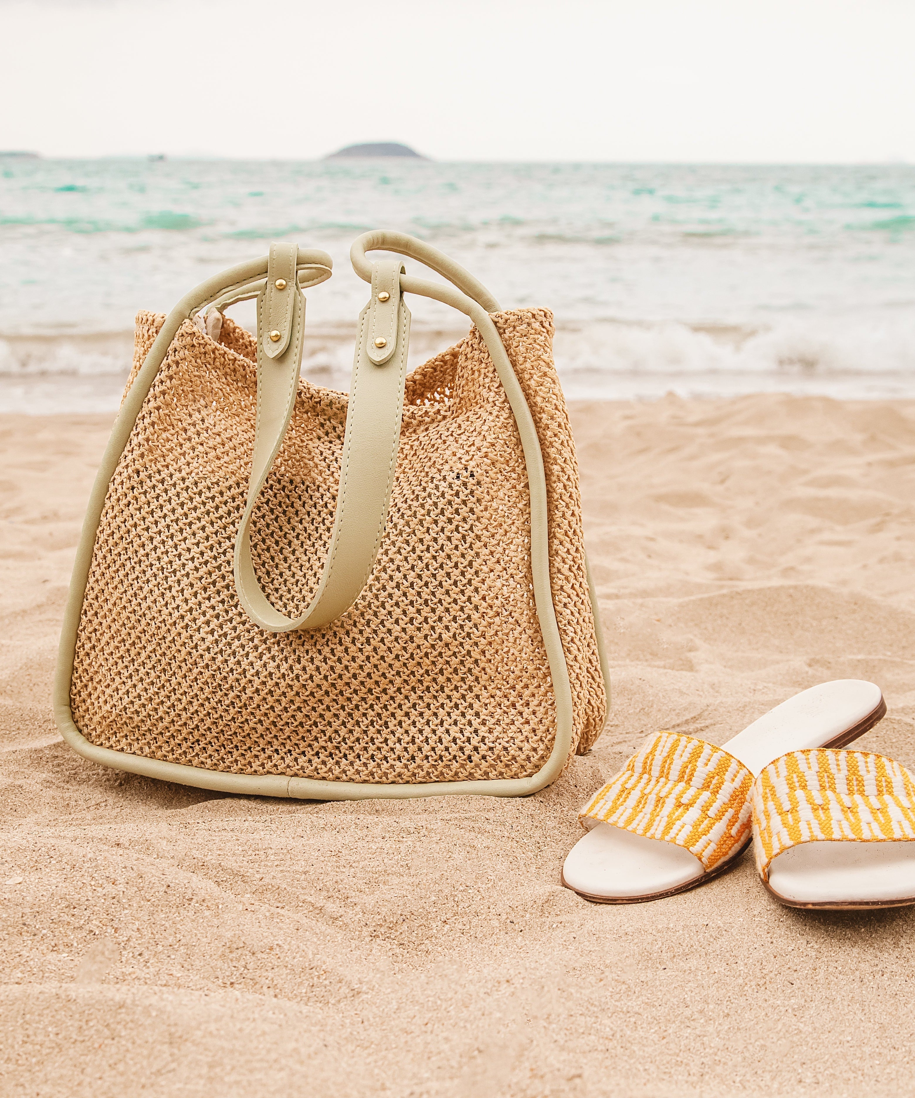 Bavella Vegan Leather Tote Bag