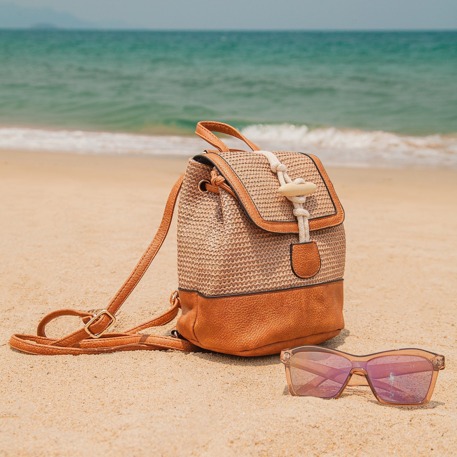 Octavienne Vegan Leather Backpack