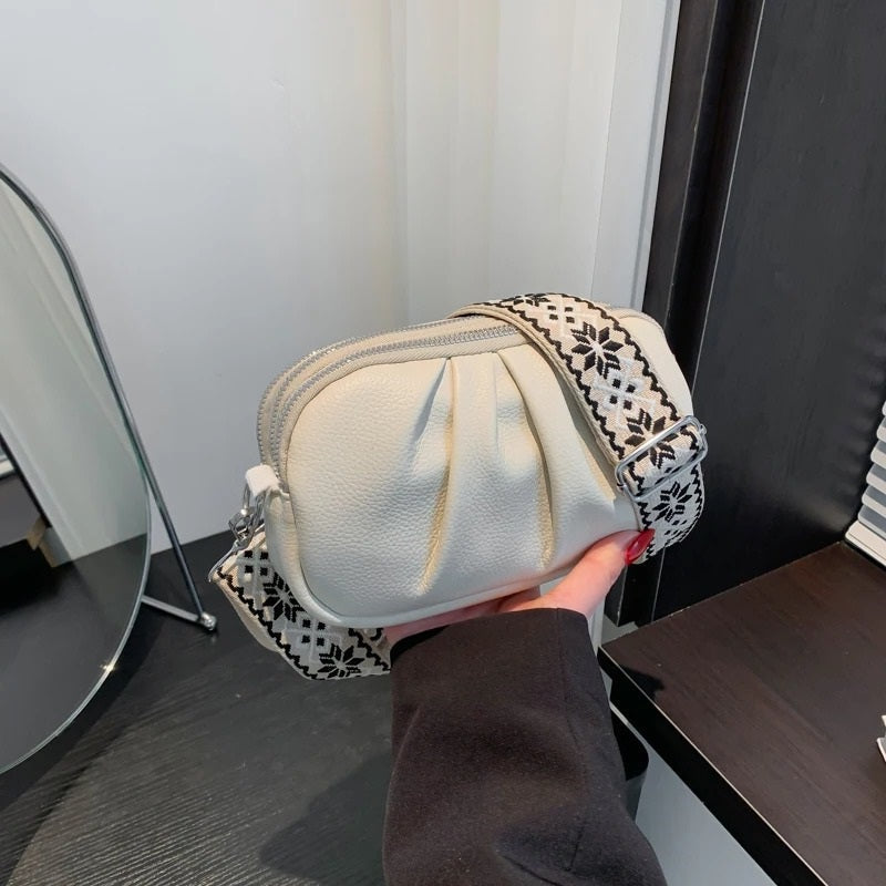 Saméria Vegan Leather Crossbody Bag