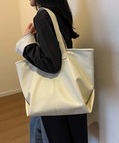 Manya Vegan Leather Tote Bag