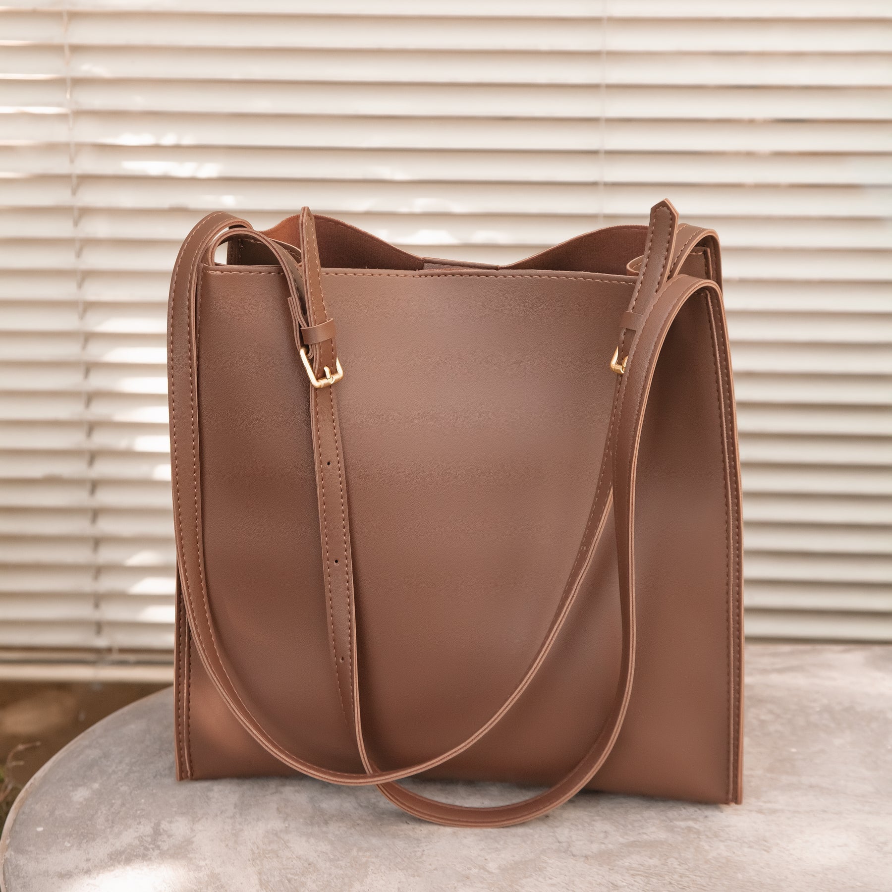 Riva Vegan Leather Tote Bag
