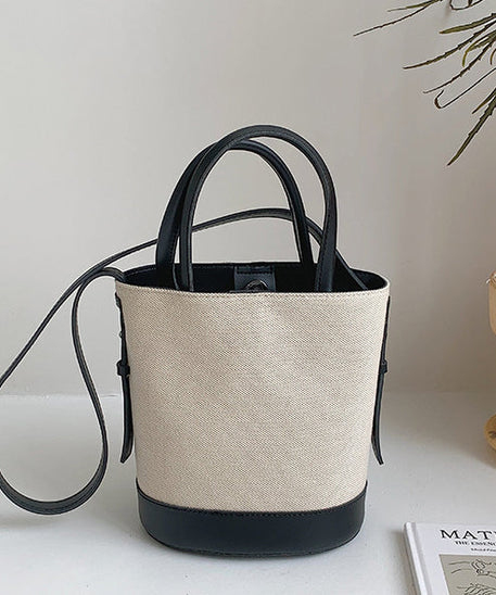 Serah Vegan Leather Crossbody Bucket Bag