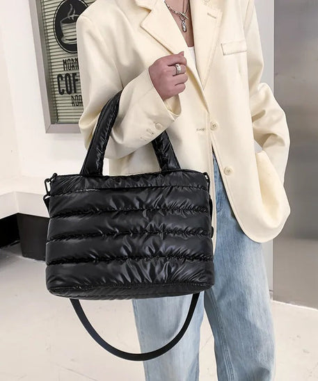 Caprice Vegan Leather Tote Bag