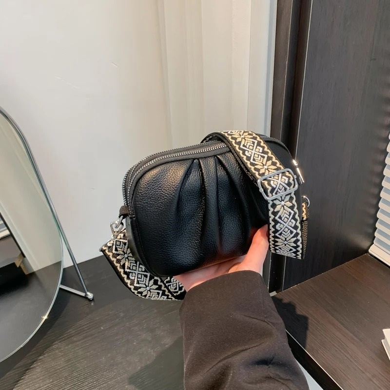 Saméria Vegan Leather Crossbody Bag