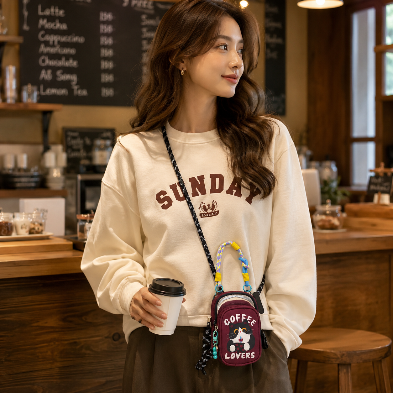 Kivoria Cartoon Mini Phone Bag