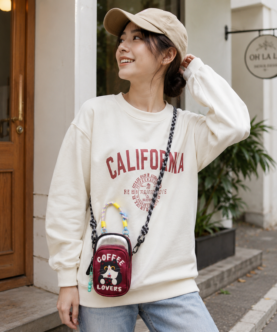 Kivoria Cartoon Mini Phone Bag
