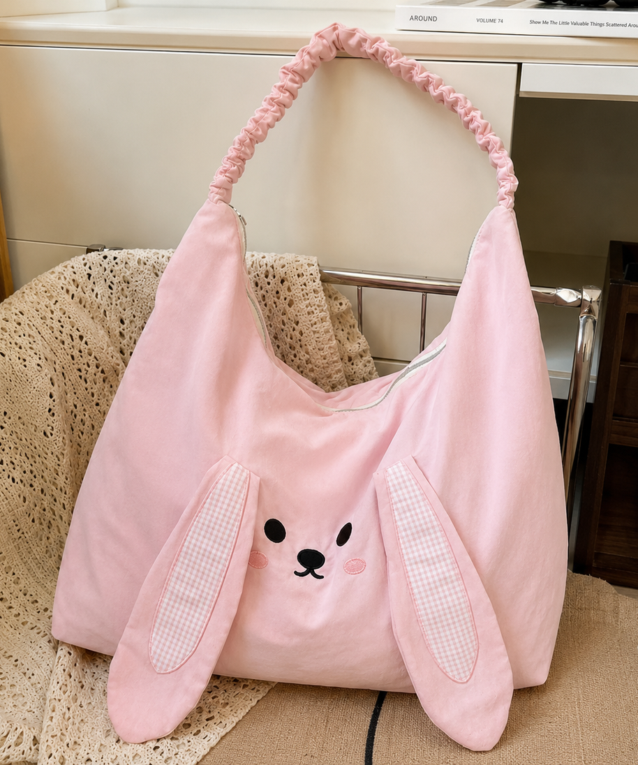 Poppira Bunny Tote Bag