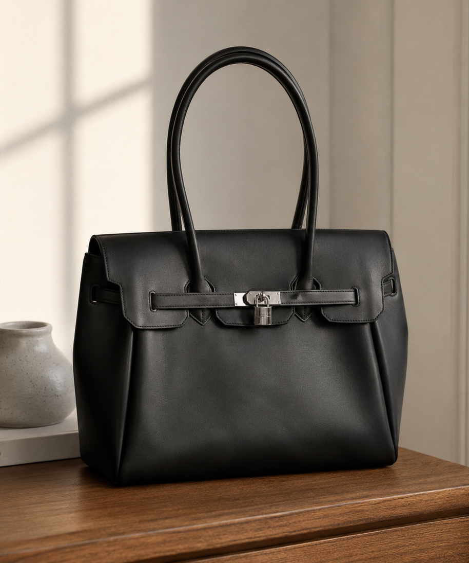 Petalune Lock Tote Bag