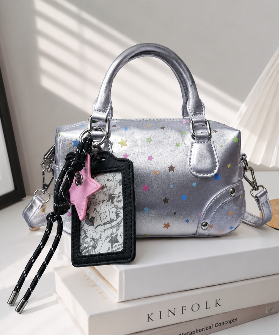 Sidera Star Print Mini Handbag