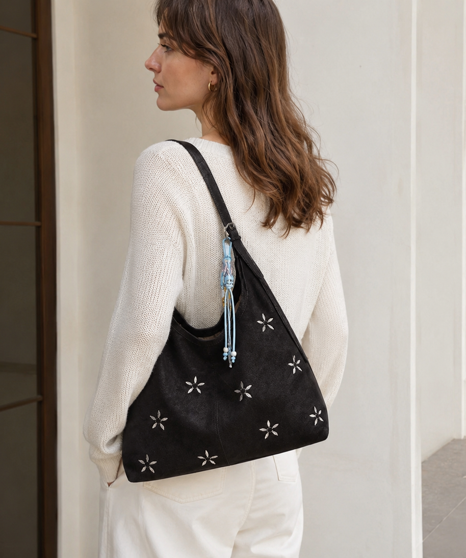 Violette Floral Bucket Bag