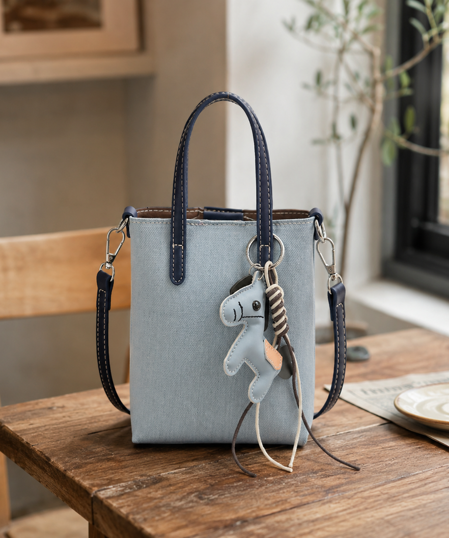 Torenne Horse Charm Phone Bag