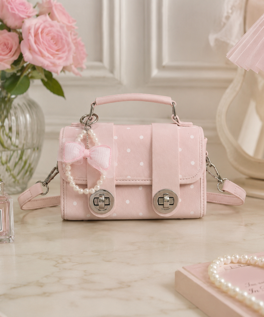 Jolivra Bow Charm Mini Bag