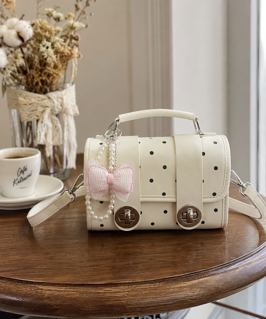Jolivra Bow Charm Mini Bag
