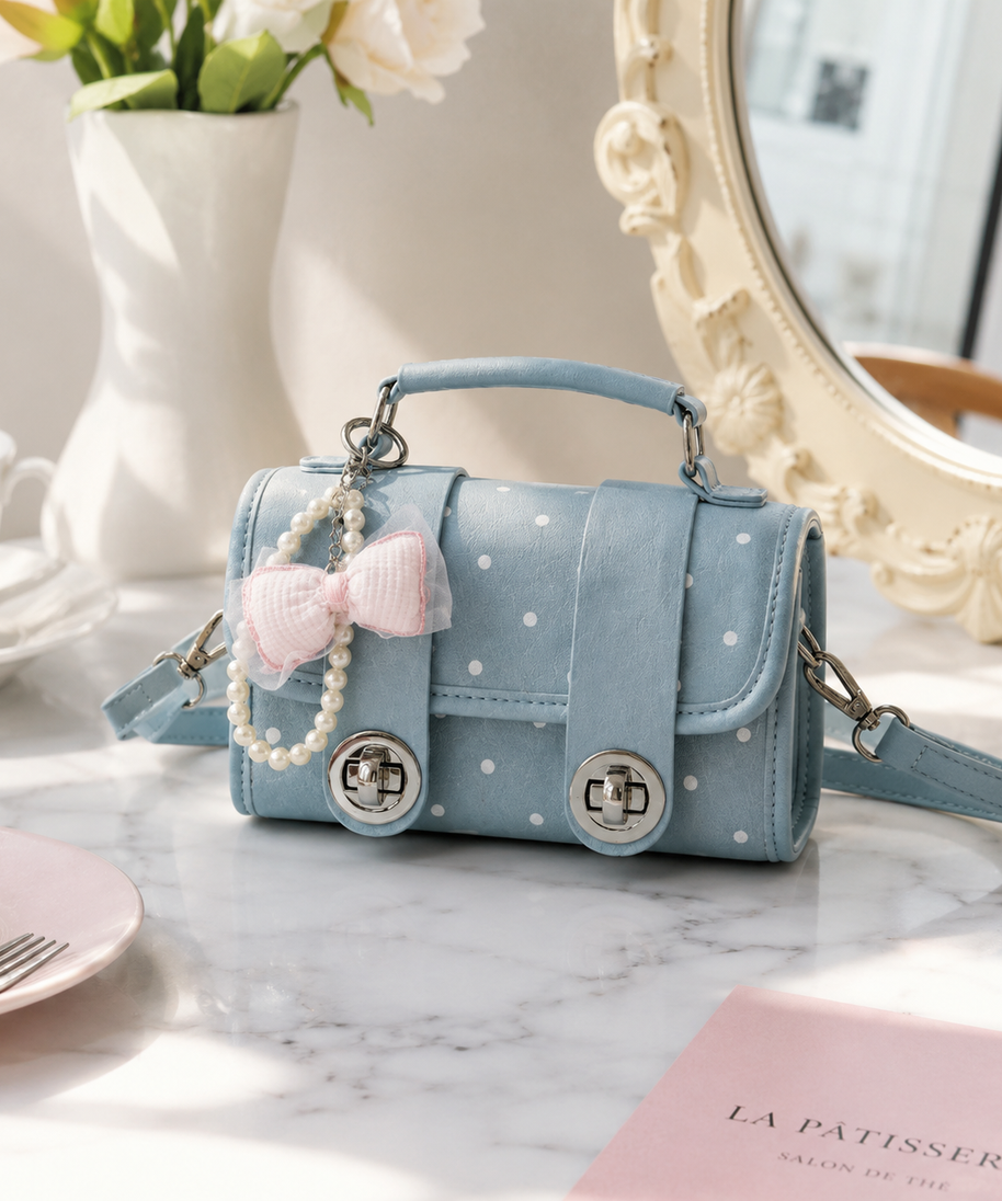 Jolivra Bow Charm Mini Bag