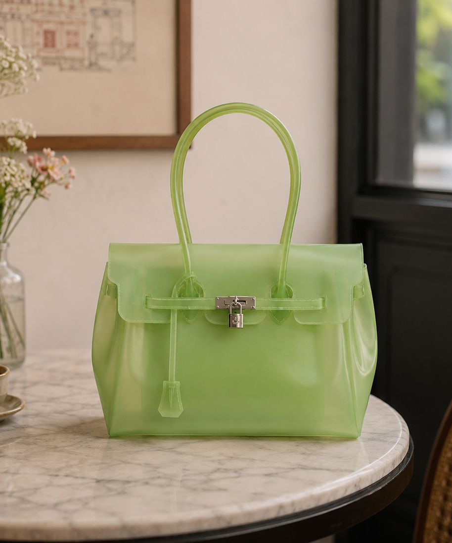 Petalune Lock Tote Bag