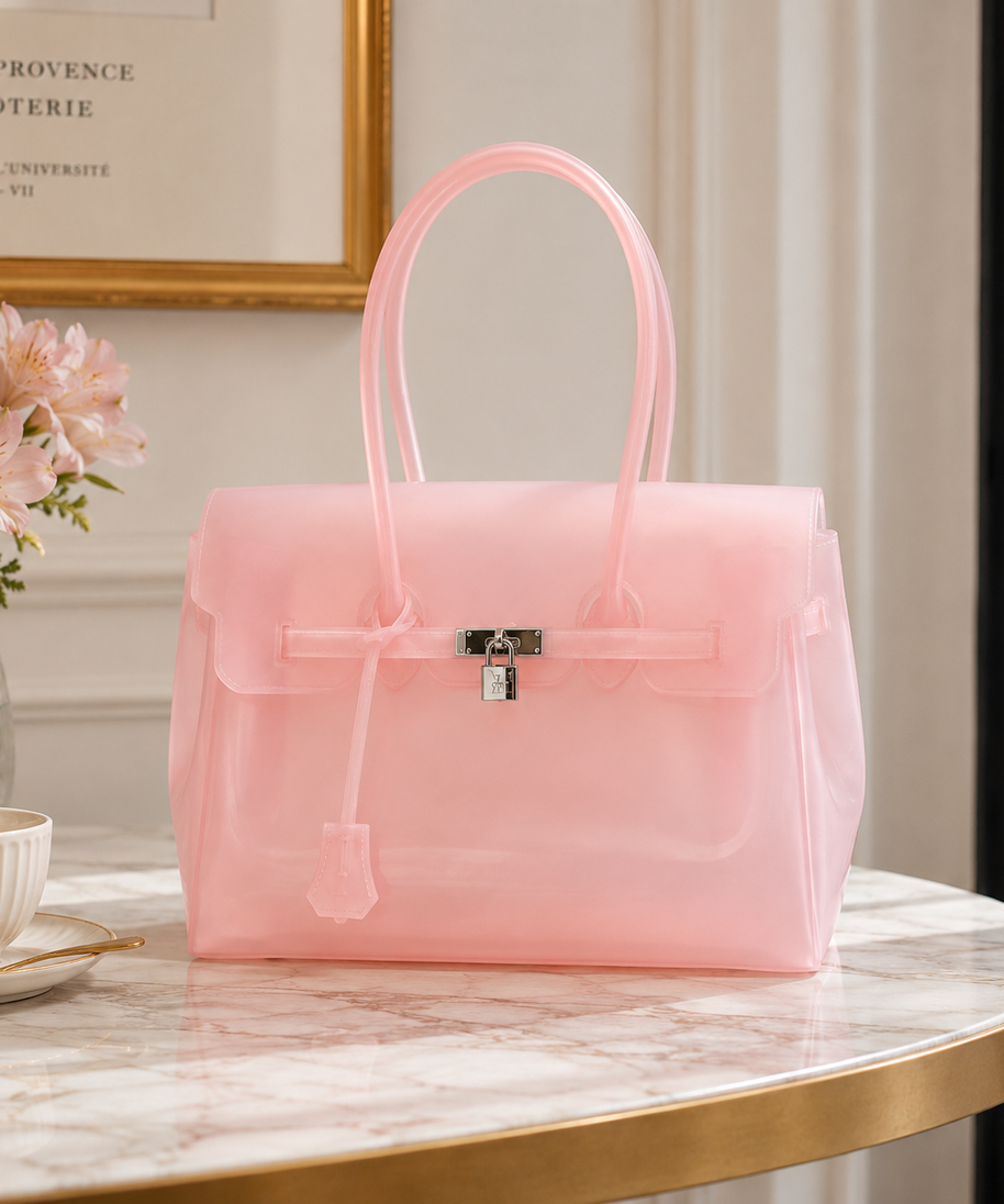 Petalune Lock Tote Bag