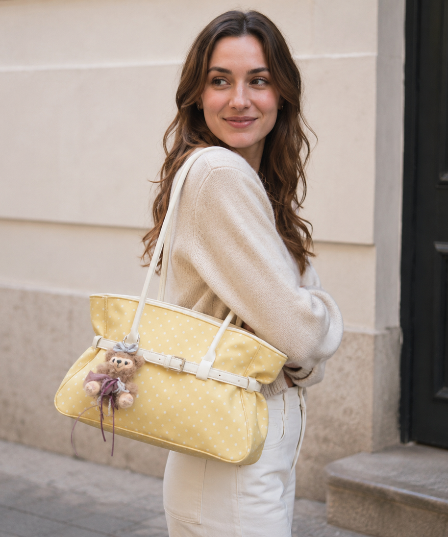 Taffira Polka Dot Tote Bag