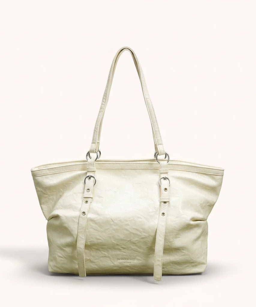 Chestnut Tote — Patent | Remove the bg with text of the products and replace the bg with image reference i give and keep the showdow of the products