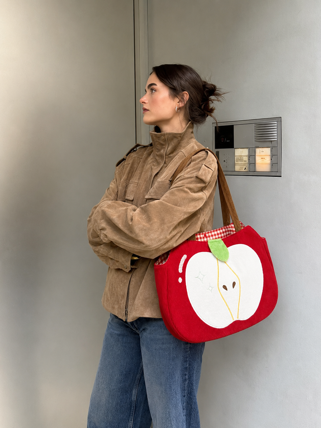 Pippin Corduroy Shoulder Bag