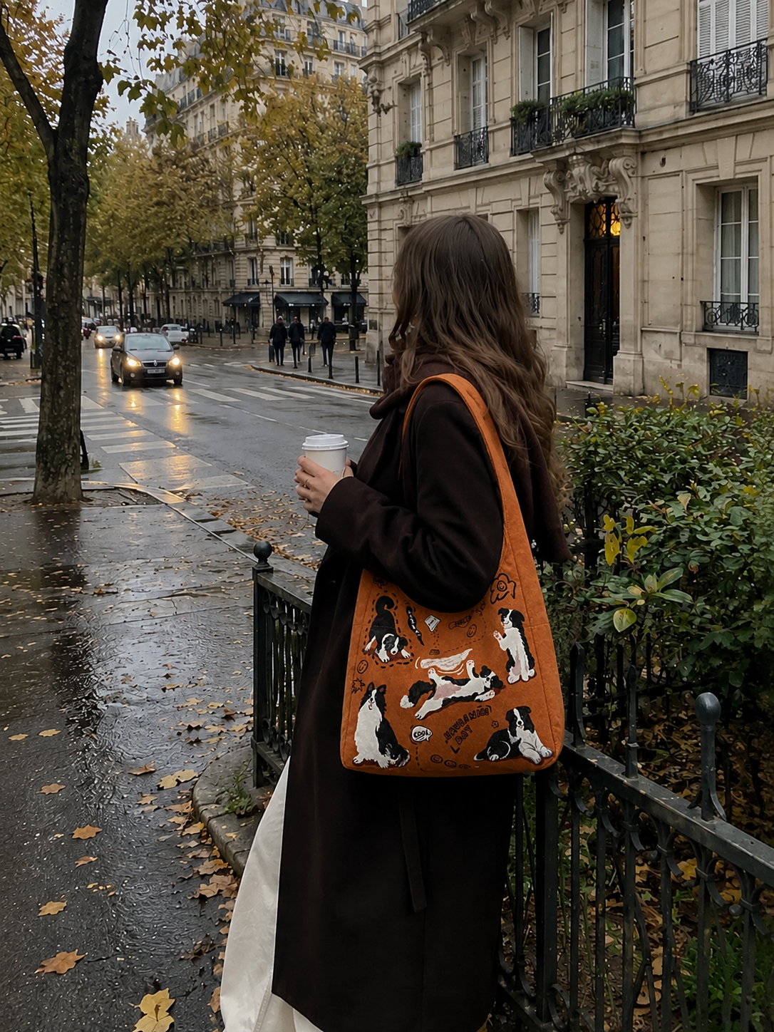 Fetch Printed Shoulder Bag