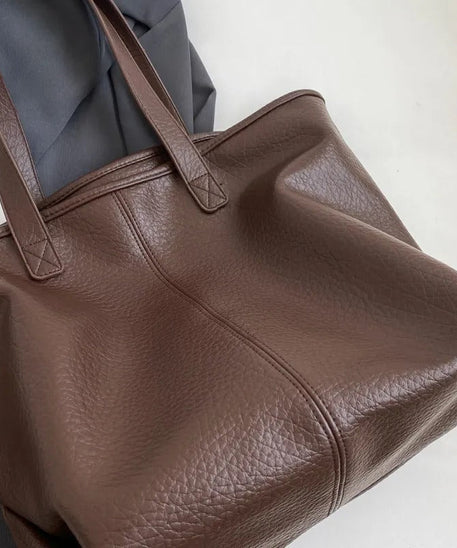 Manya Vegan Leather Tote Bag