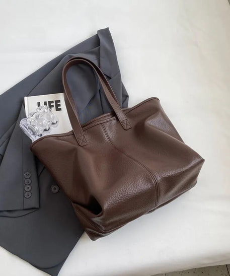 Manya Vegan Leather Tote Bag
