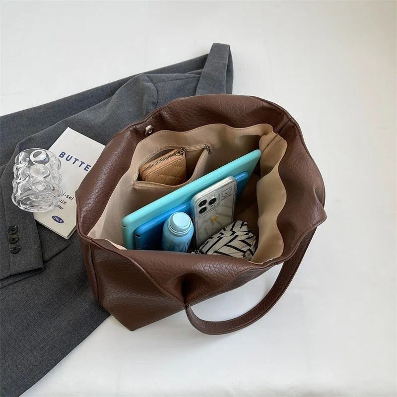 Nayléa Vegan Leather Tote Bag