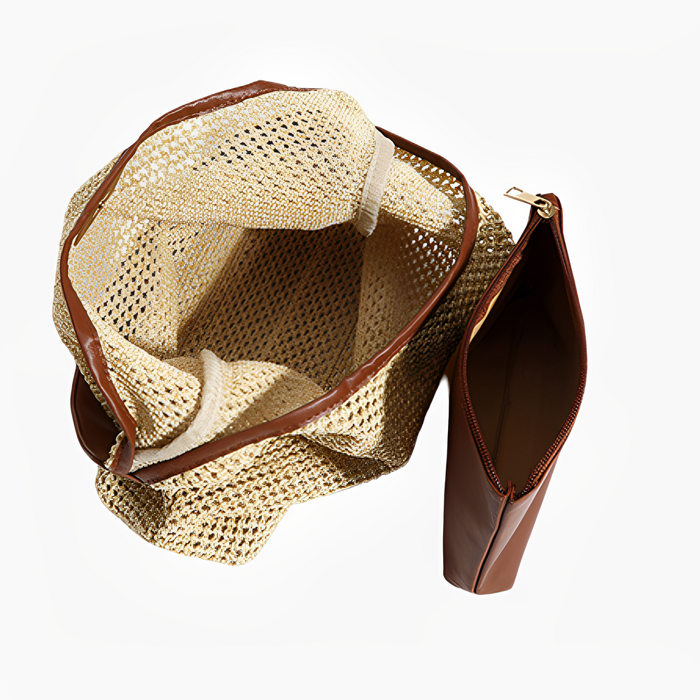 Lena Vegan Leather Hobo Bag