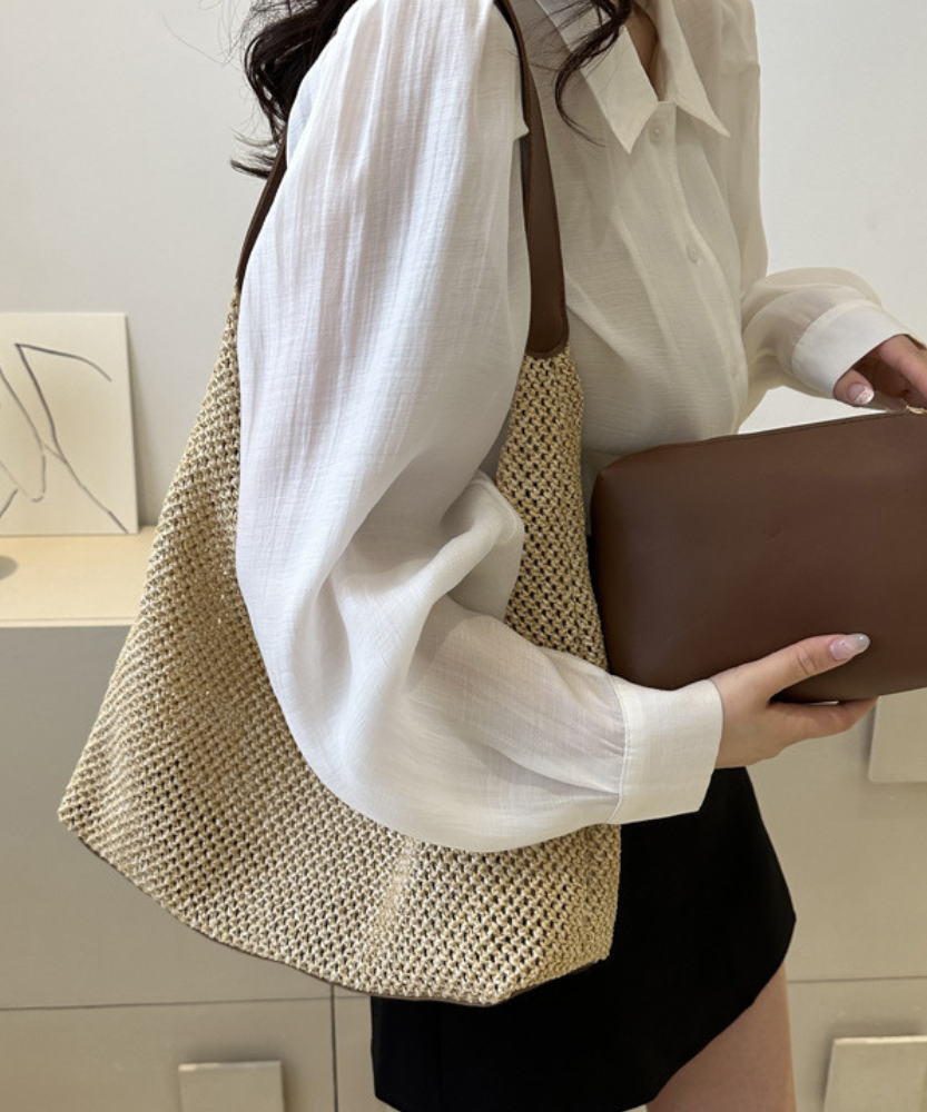 Lena Vegan Leather Hobo Bag