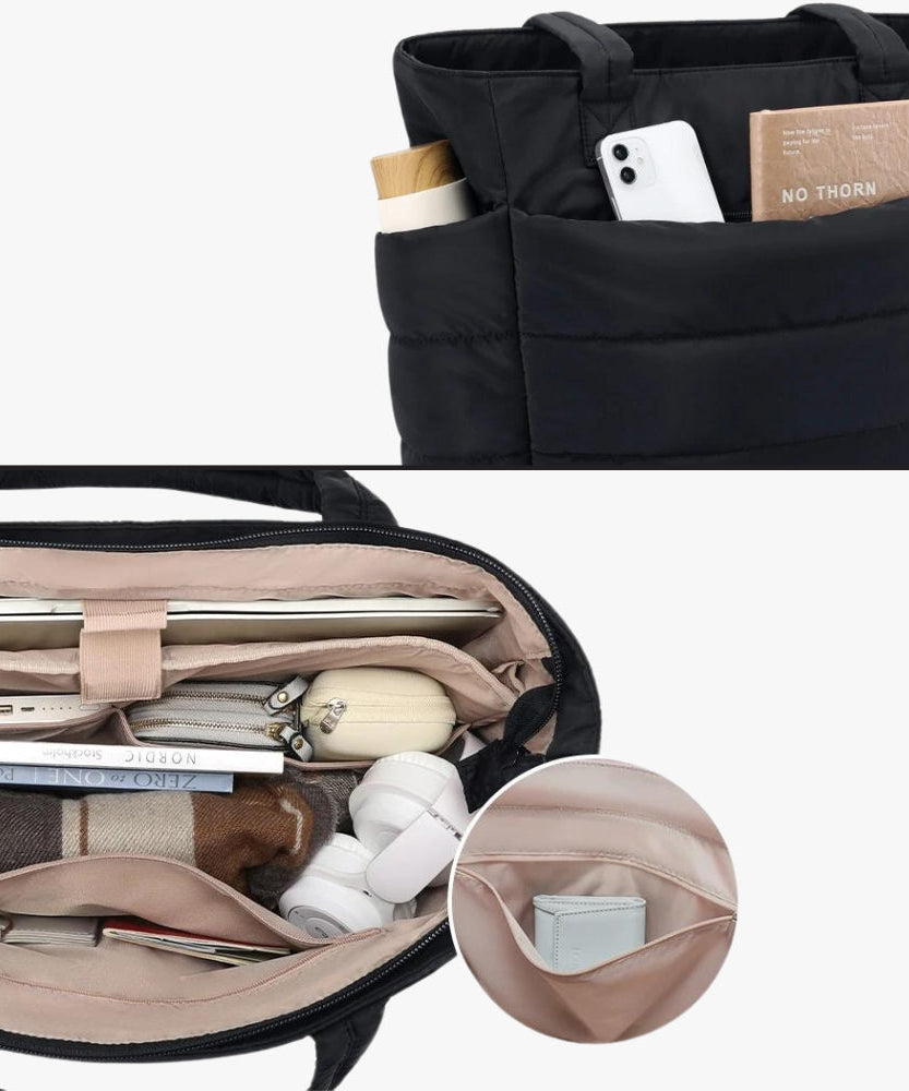 Béatrice Vegan Leather Tote Bag