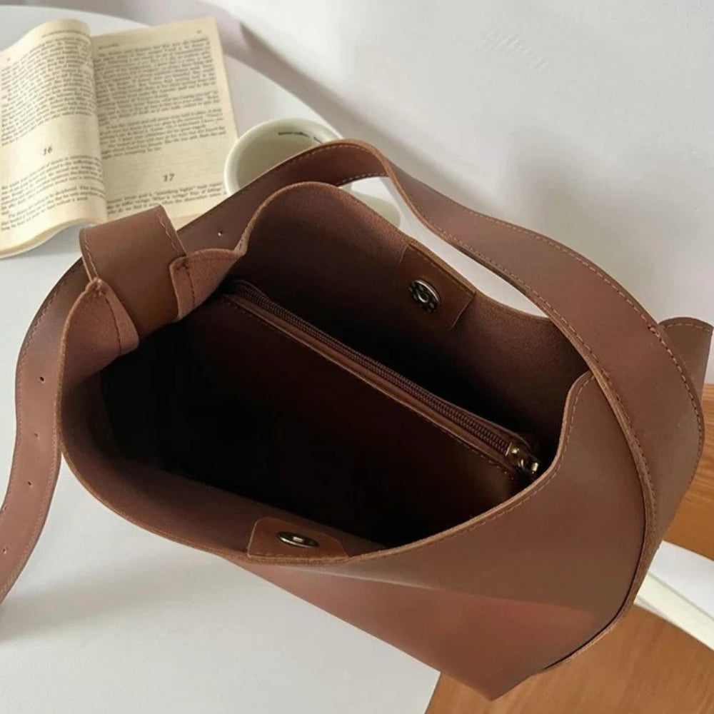 Ganna Vegan Leather Shoulder Bag