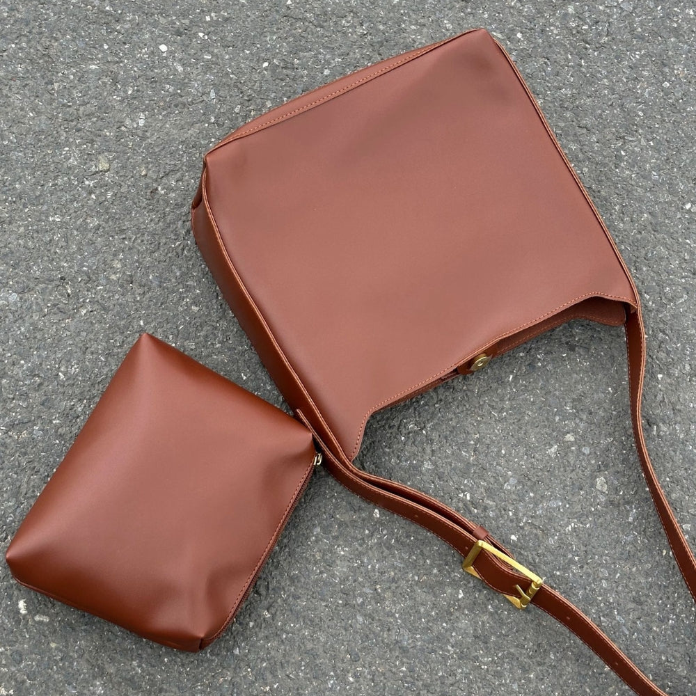 Ganna Vegan Leather Shoulder Bag